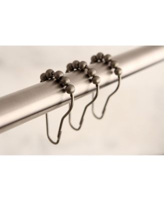 Roller Ball Shower Curtain Rings 12Pcs/Set