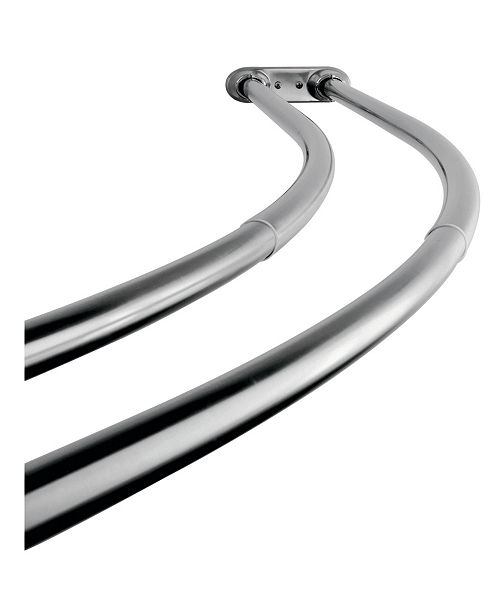 Kingston Brass 60 Inch 72 Inch Adjustable Double Curved Shower