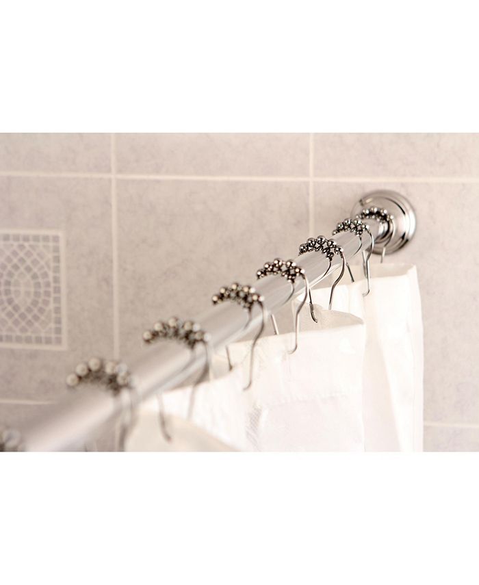 Kingston Brass Edenscape Straight Shower Curtain Rod with Shower
