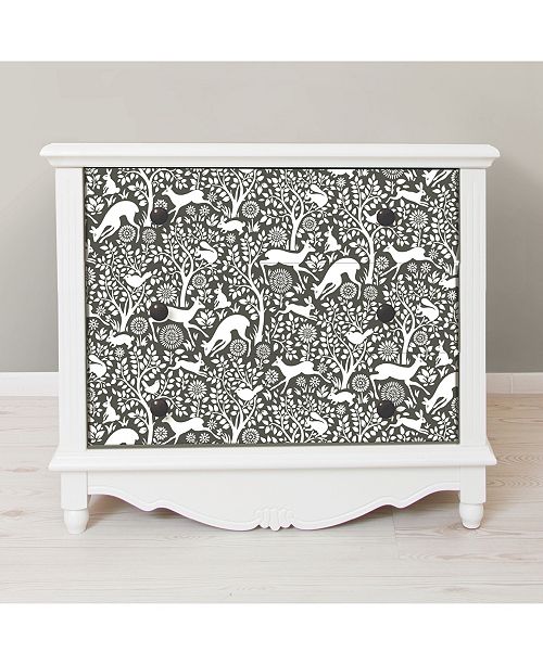 Nuwallpaper 20 5 X 2592 Charcoal Merriment Peel Stick Wallpaper