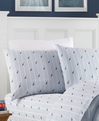 Audley Cotton Percale 3-Piece Sheet Set, Twin XL
