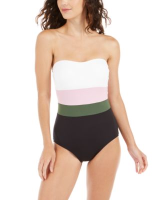 strapless swimsuits one piece