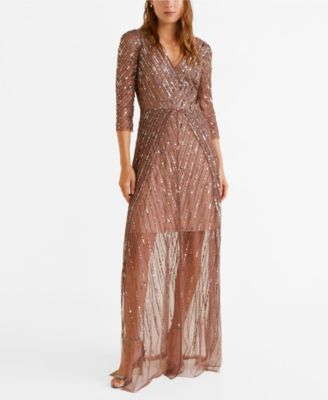 mango sequin gown