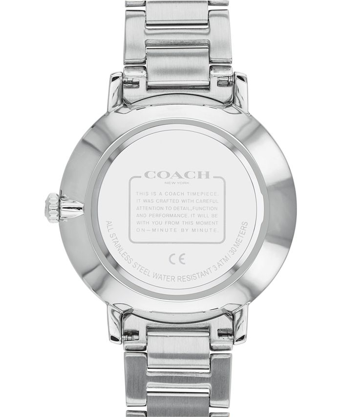 COACH - Women's Audrey Stainless Steel Bracelet Watch 35mm