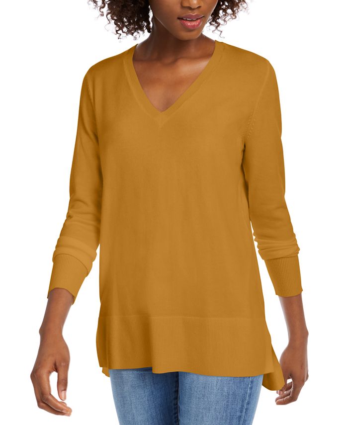 Macys womens cheap v neck sweaters