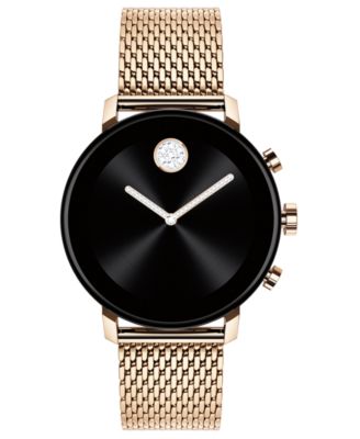 mens rose gold smartwatch