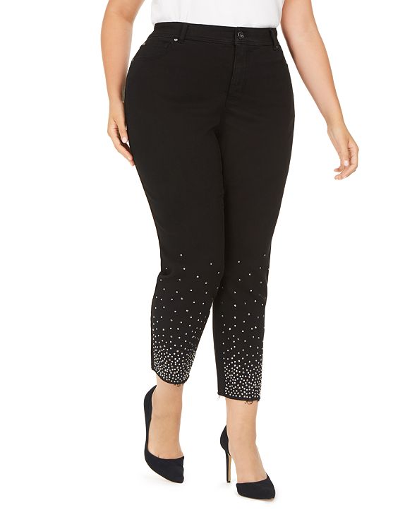 macy's inc plus size pants