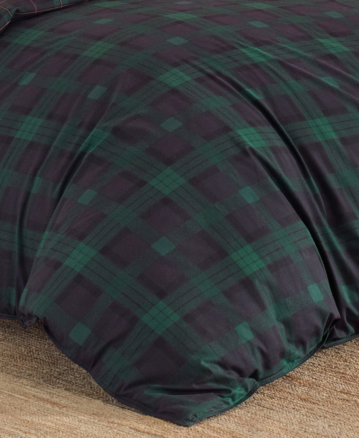 Eddie Bauer Woodland Tartan Green Comforter Set