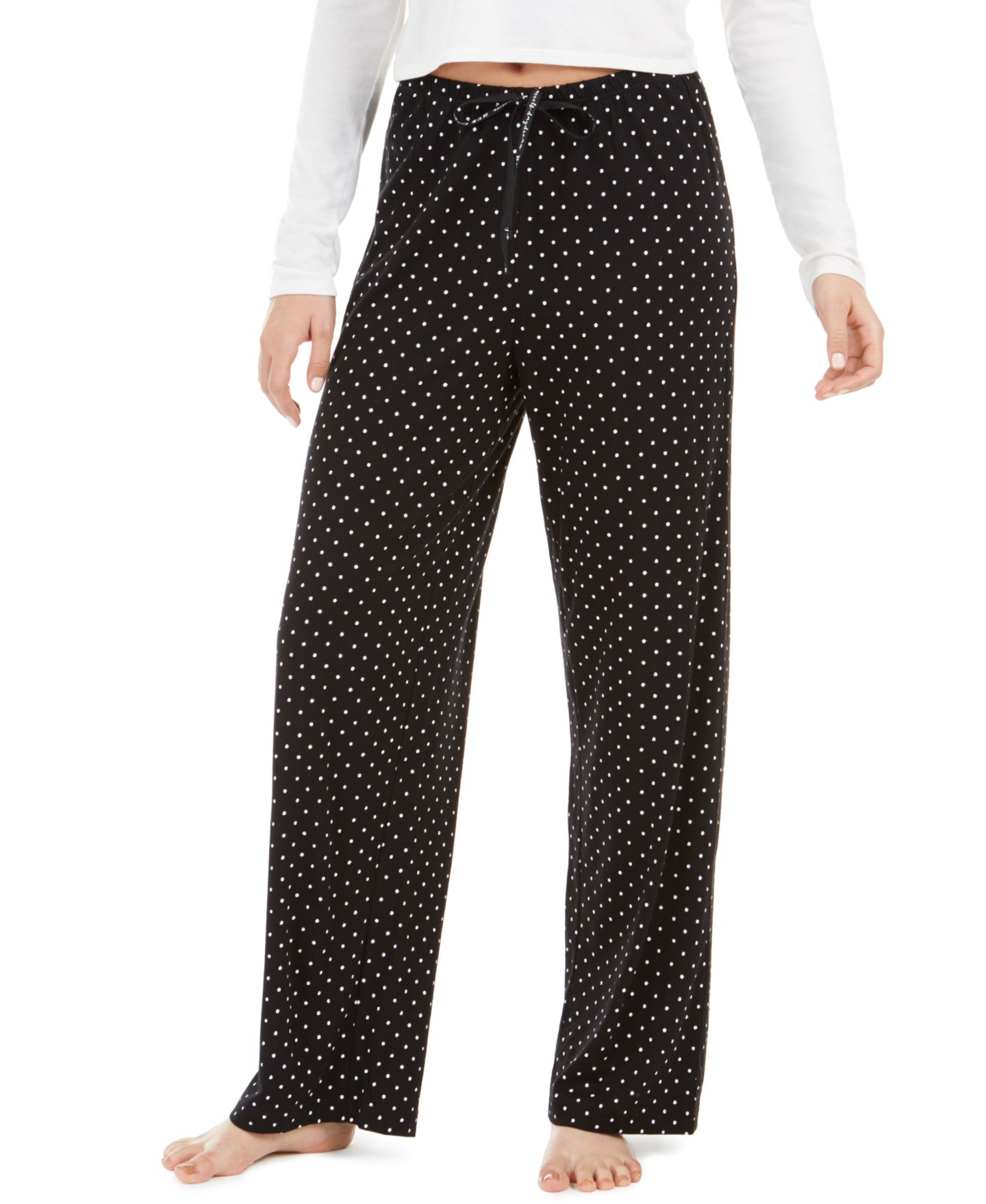 Женские брюки Hue Sleepwell Basic Tee and Pant Separates with Temperature Regulating Technology, цвет: Анималистичный — фото 42