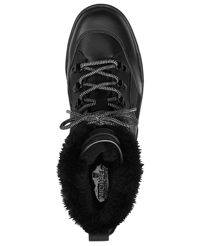 michael kors brooke mixed media boot