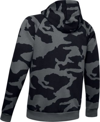 black and gray under armour hoodie