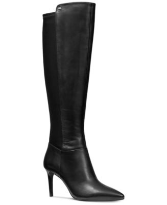 Michael Kors Dorothy Leather Flex Tall Boots - Macy's