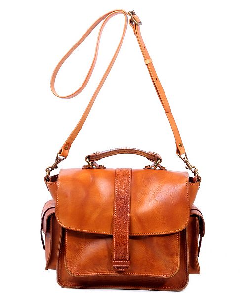 OLD TREND Valley Breeze Leather Crossbody Bag & Reviews - Handbags ...