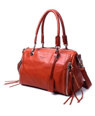 Women's Genuine Leather Lily Satchel Bag