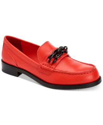 calvin klein shoes red