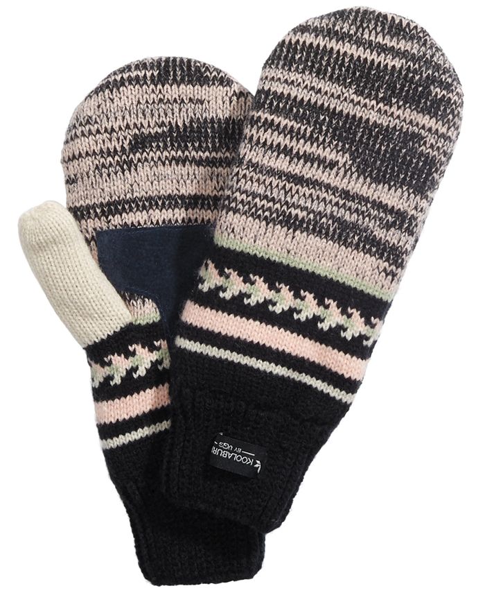 Koolaburra By UGG Fair Isle Blocked Knit Mittens Macy's