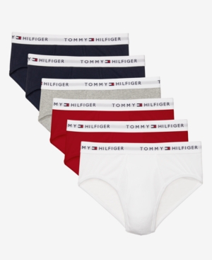 Tommy Hilfiger Men's 6-Pk Cotton Classics Briefs