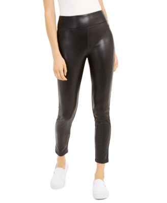 Rewash Juniors' Faux-Leather Leggings 