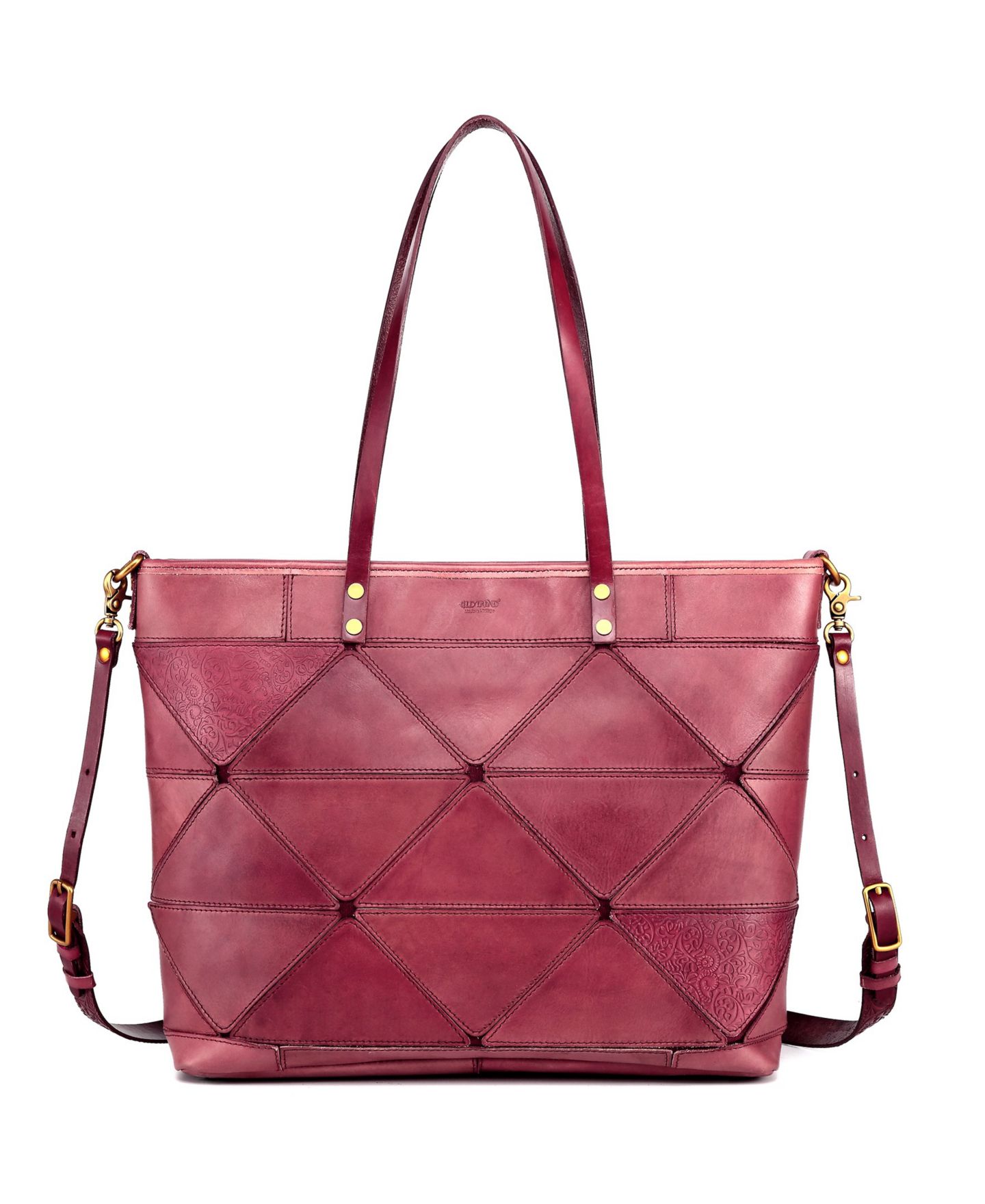 Женская сумка OLD TREND Genuine Leather Prism, цвет: Сиреневый — фото 1