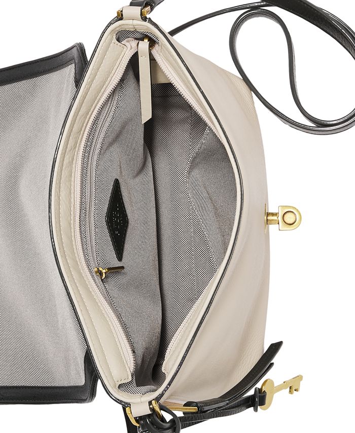Fossil Maya Small Leather Crossbody Macy's