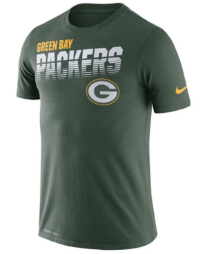 Nike Men's Green Bay Packers Sideline Legend Line of Scrimmage T-Shirt
