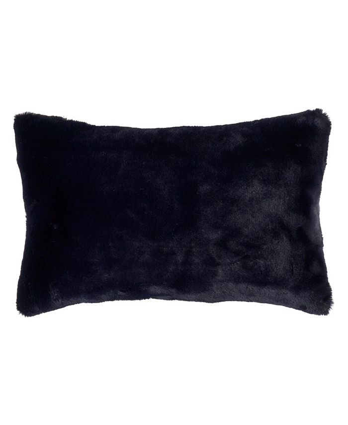 Saro Lifestyle Classic Faux Fur Decorative Pillow