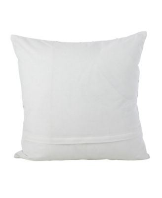 Metallic Diamond Decorative Pillow, 18" x 18"