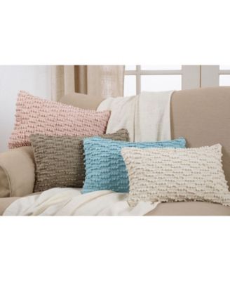 Nubby Decorative Pillow, 12" x 20"