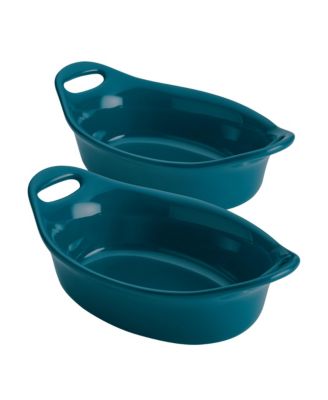 Ceramics 2-Pc. Oval Au Gratin Set