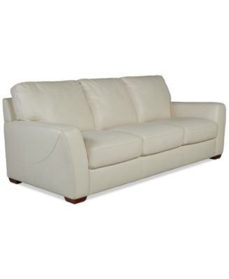 Furniture - Jaspene 91" Leather Sofa