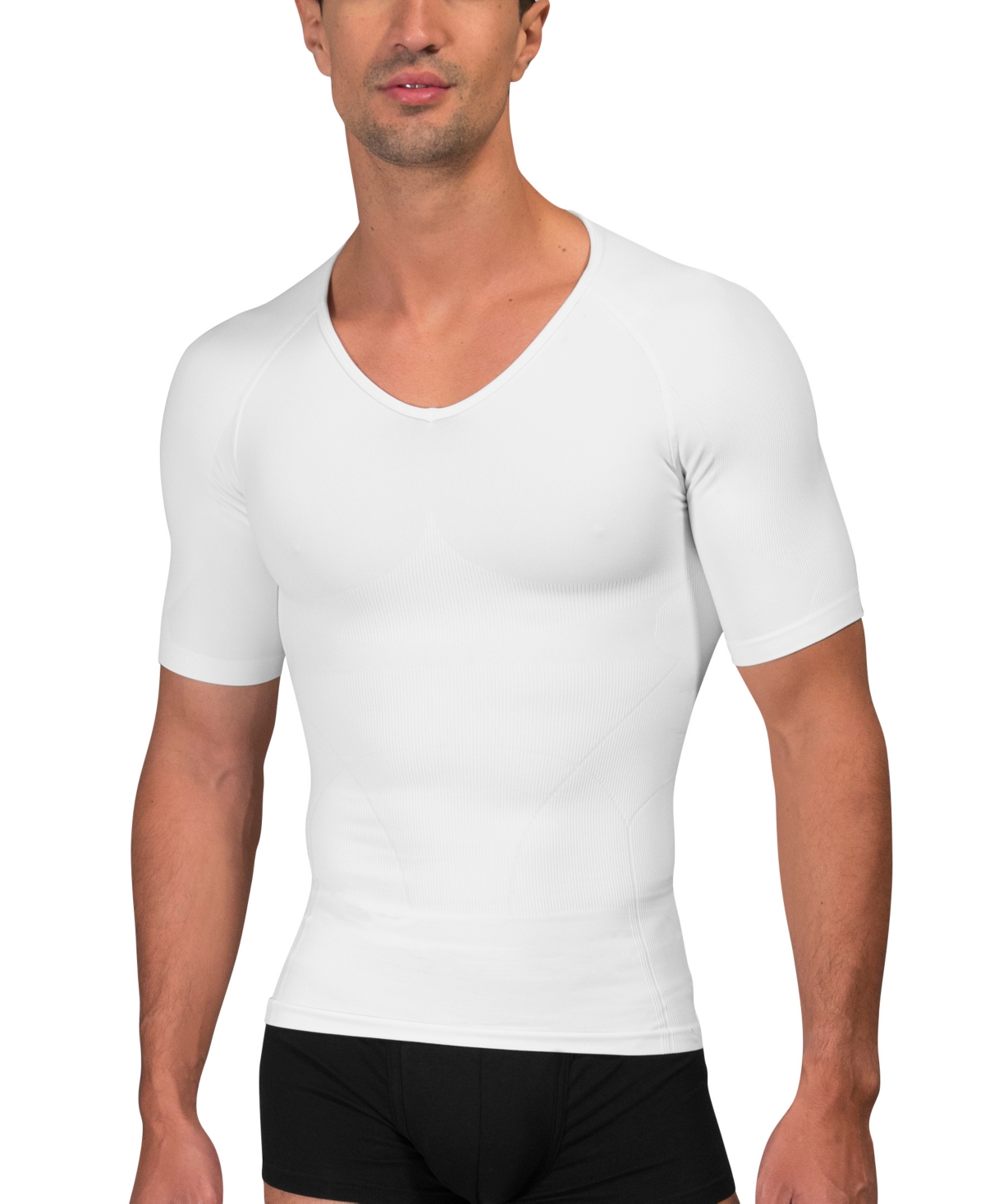 Seamless Compression T-Shirt - White