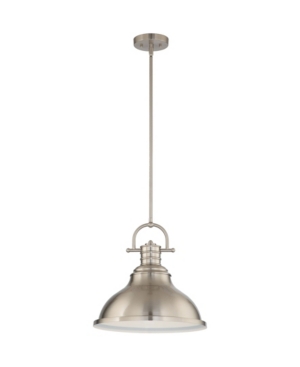 Volume Lighting 1-Light Integrated Led Downrod Pendant
