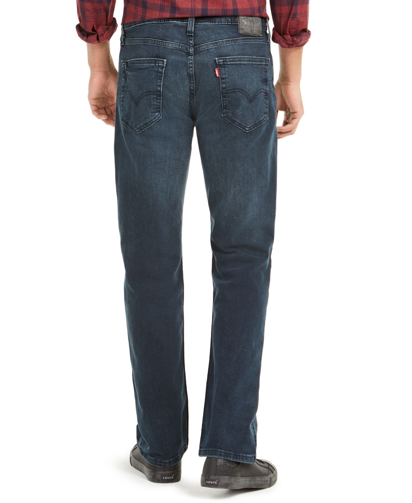 Мужские джинсы Levi's 514™ Flex Straight-Fit, цвет: Abu Volcano — фото 5