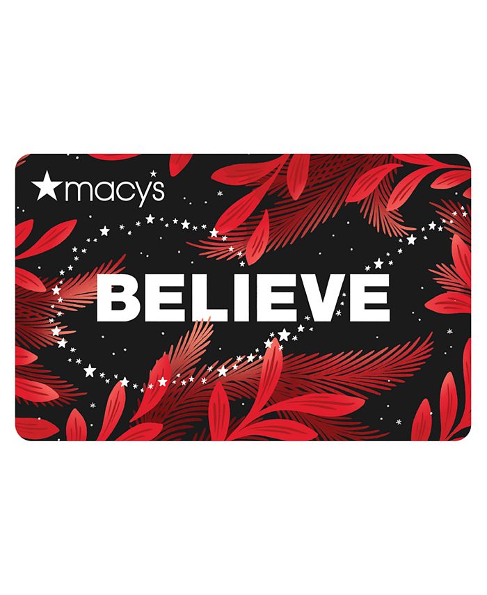 Macy's Believe EGift Card Macy's