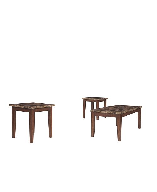 Signature Design By Ashley Ashley Furniture Theo Table Set Of 3