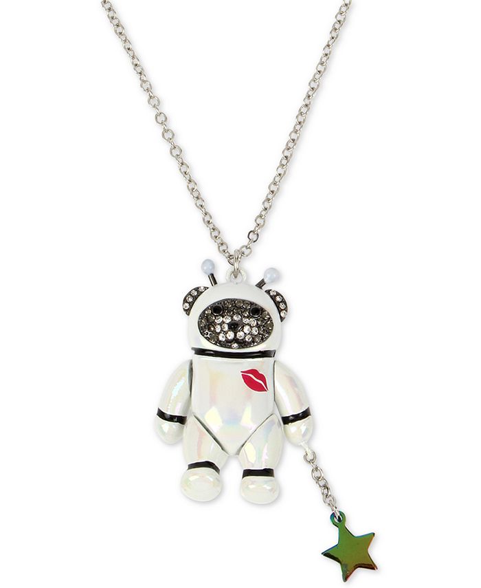 Betsey johnson bear necklace outlet