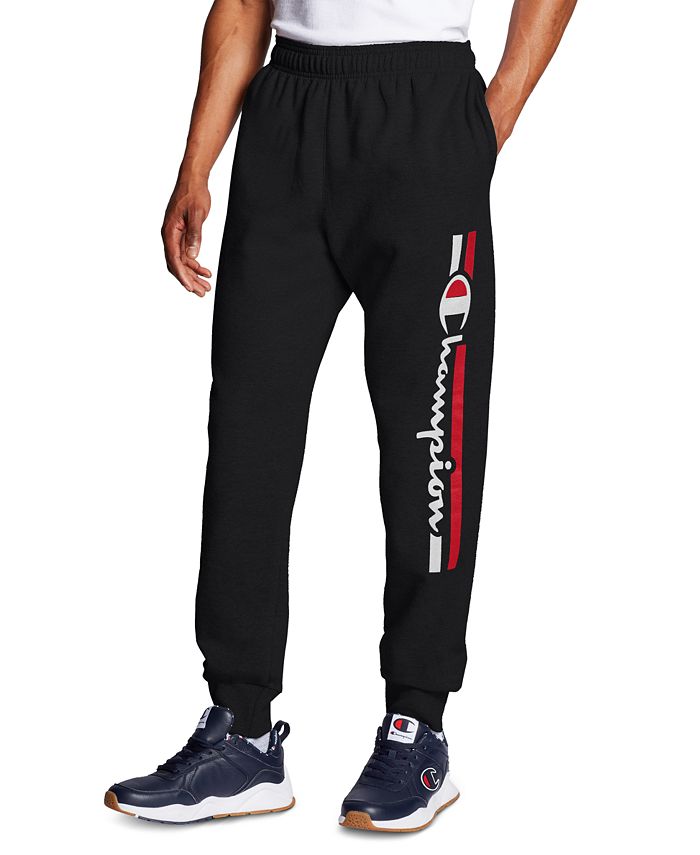 Champion Men's Powerblend Logo Joggers Macy's