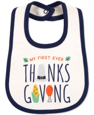 Carter's - Baby Boys Cotton Turkey Bib