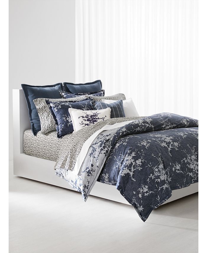 Lauren Ralph Lauren Eva Bedding Collection u0026 Reviews - Designer Bedding -  Bed u0026 Bath - Macy's ralph lauren bedding collection