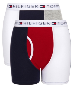 Tommy Hilfiger Little & Big Boys 2-Pk Colorblocked Boxer Briefs