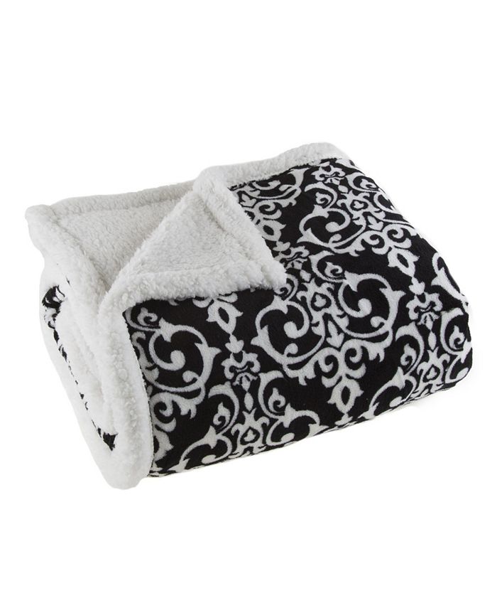 Macy's sherpa sale blanket