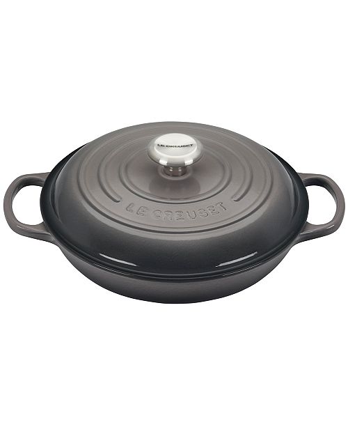 Le Creuset 2.25Qt. Cast Iron Braiser & Reviews Cookware Kitchen