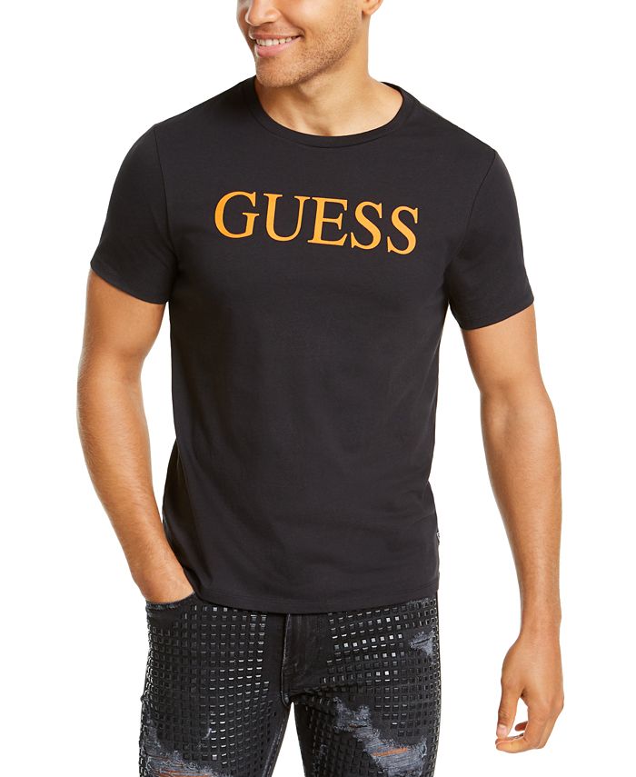 GUESS Men's Logo T-Shirt & Reviews - T-Shirts - Men - Macy's