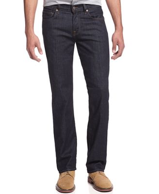 7 For All Mankind Men's Carsen Easy Straight Fit Jeans, Clean Dark ...