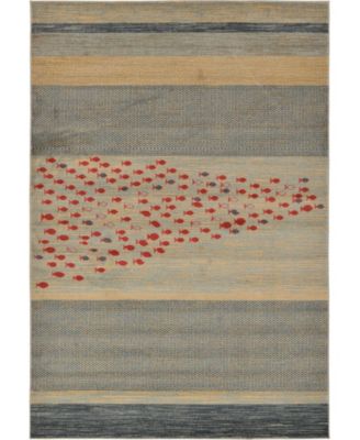 Bayshore Home Ojas Oja1 Light Blue Area Rug Collection