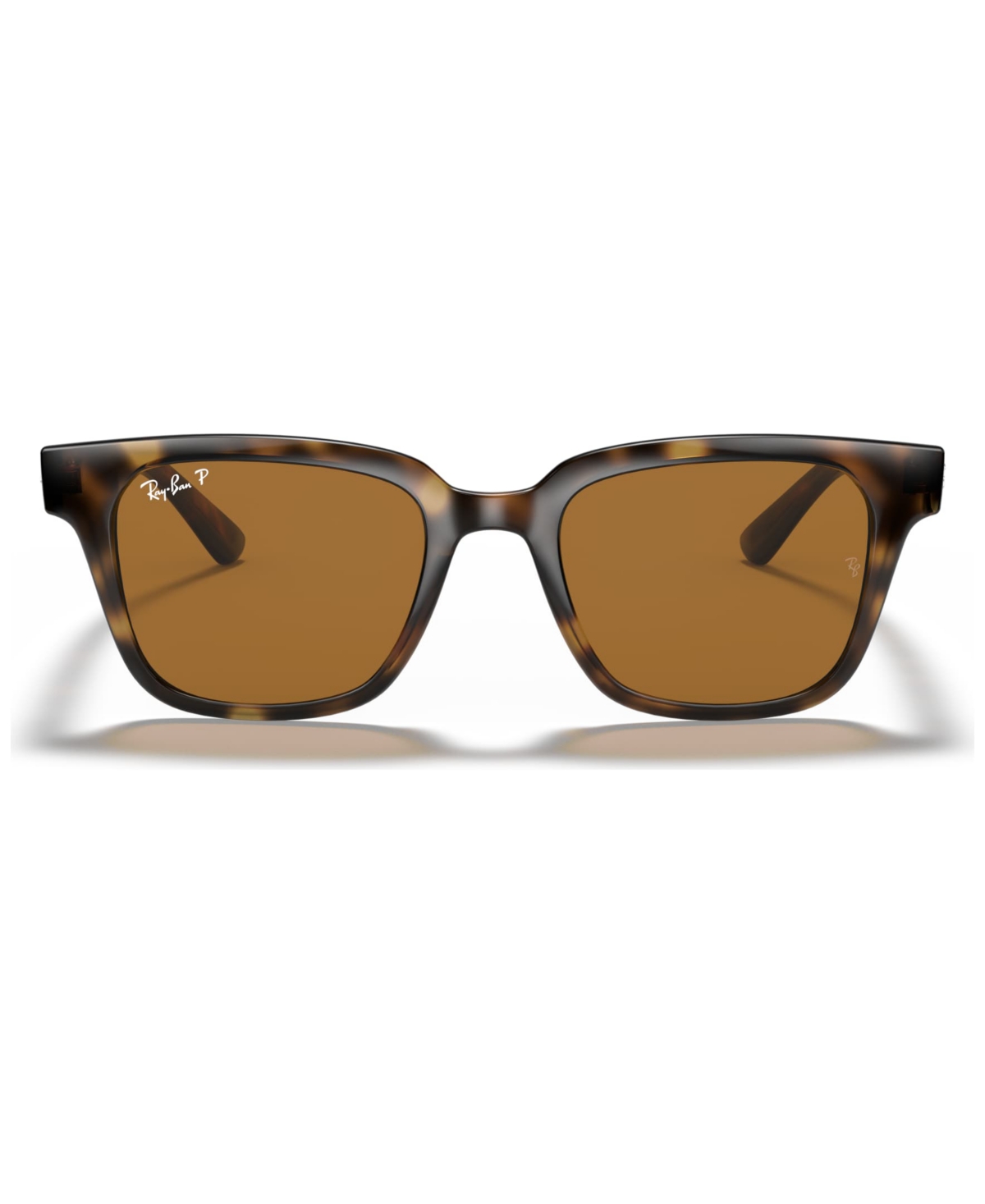 Ray Ban Polarized Sunglasses, Rb4323 51 In Havana,polar Brown