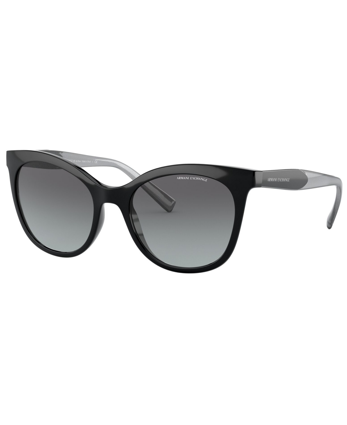 Ax Armani Exchange Armani Exchange Women's Sunglasses, Ax4094s In Black,grey Gradient