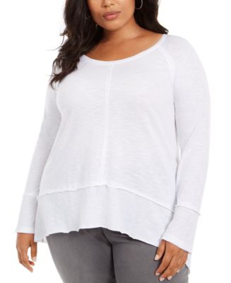 Style & Co Plus Size Seamed Tunic, Created for Macy's - Macy's
