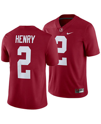 Nike Men's Derrick Henry Alabama Crimson Tide Player Game Jersey ...