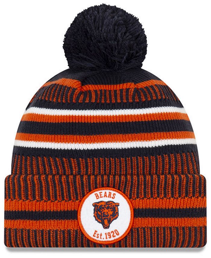 New Era Chicago Bears Home Sport Knit Hat - Macy's